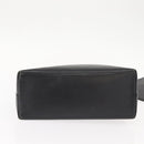 GUCCI Bamboo Shoulder Bag Leather Black Gold 001 2113 1880 Auth 147949-5