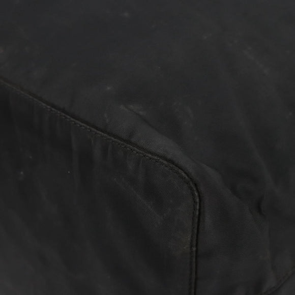 PRADA Tote Bag Nylon Black Auth 147955