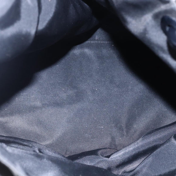 PRADA Tote Bag Nylon Black Auth 147955