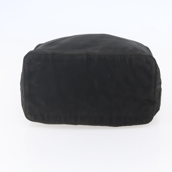 PRADA Tote Bag Nylon Black Auth 147955