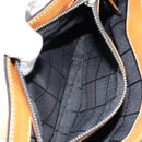 CELINE C Sulky Hand Bag Suede Black Silver Auth 147956-11