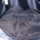 Christian Dior Canage Hand Bag Nylon Gray Silver Auth 147959-10