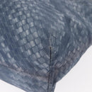 BOTTEGA VENETA INTRECCIATO Transcription Pattern Bag Nylon Blue Auth 147964-14