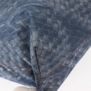 BOTTEGA VENETA INTRECCIATO Transcription Pattern Bag Nylon Blue Auth 147964-15