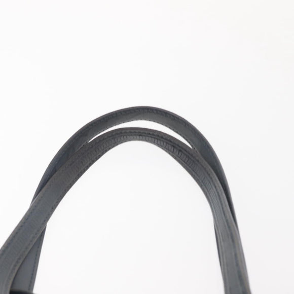 BOTTEGA VENETA INTRECCIATO Transcription Pattern Bag Nylon Blue Auth 147964