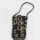 CHANEL Bysy Line Tote Bag Canvas Black CC Auth 147965-21