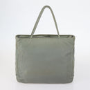 PRADA Tote Bag Nylon 2 Set Pink Khaki Auth 147966-3