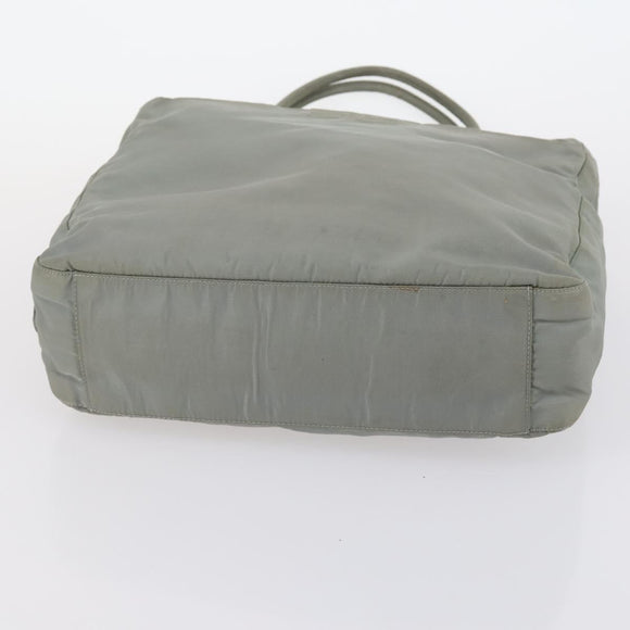 PRADA Tote Bag Nylon 2 Set Pink Khaki Auth 147966