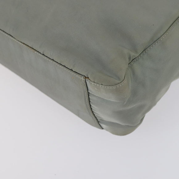 PRADA Tote Bag Nylon 2 Set Pink Khaki Auth 147966