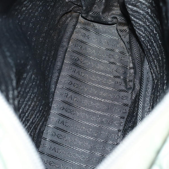 PRADA Tote Bag Nylon 2 Set Pink Khaki Auth 147966