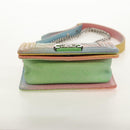 CHANEL Chain Boy Chanel Shoulder Bag Caviar Skin Silver Rainbow CC Auth 147968SM-6