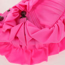 BALENCIAGA LucaGol XS Shoulder Bag Nylon Pink Silver 671309 Auth 147969SM-16