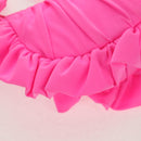 BALENCIAGA LucaGol XS Shoulder Bag Nylon Pink Silver 671309 Auth 147969SM-18