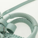 BALENCIAGA Bistro XS Hand Bag Rubber 2way LIme Green Silver 671342 Auth 147970V-14