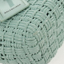 BALENCIAGA Bistro XS Hand Bag Rubber 2way LIme Green Silver 671342 Auth 147970V-18