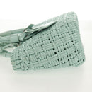 BALENCIAGA Bistro XS Hand Bag Rubber 2way LIme Green Silver 671342 Auth 147970V-4