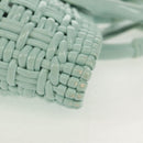 BALENCIAGA Bistro XS Hand Bag Rubber 2way LIme Green Silver 671342 Auth 147970V-6