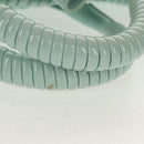 BALENCIAGA Bistro XS Hand Bag Rubber 2way LIme Green Silver 671342 Auth 147970V-9