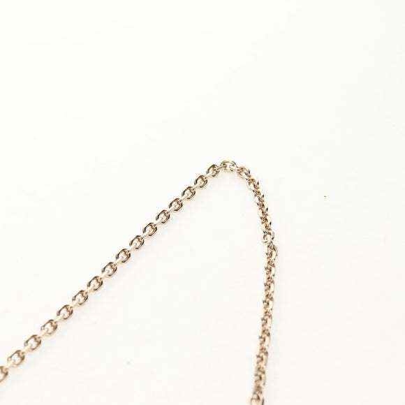 Christian Dior Chain Phone Pouch Leather 2way Red Gold Auth 147971SAM