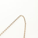 Christian Dior Chain Phone Pouch Leather 2way Red Gold Auth 147971M-15