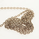 Christian Dior Chain Phone Pouch Leather 2way Red Gold Auth 147971SAM-9
