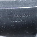 Christian Dior Chain Phone Pouch Leather 2way Red Gold Auth 147971M-23