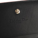 Christian Dior Compact Wallet Patent leather Red Gold Auth 147975M-18