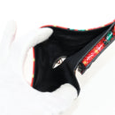 Christian Dior Compact Wallet Patent leather Red Gold Auth 147975M-22