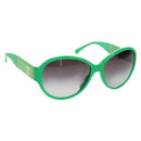 CHANEL COCO Mark Sunglasses Plastic Green 5229QA CC Auth 147976M-1