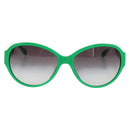 CHANEL COCO Mark Sunglasses Plastic Green 5229QA CC Auth 147976M-13