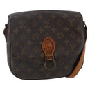 LOUIS VUITTON Monogram Saint Cloud GM Shoulder Bag M51242 LV Auth 147984-1