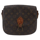 LOUIS VUITTON Monogram Saint Cloud GM Shoulder Bag M51242 LV Auth 147984-13