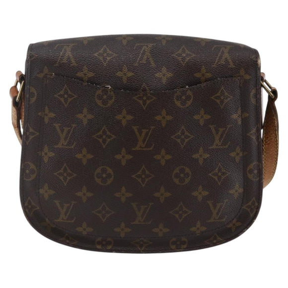 LOUIS VUITTON Monogram Saint Cloud GM Shoulder Bag M51242 LV Auth 147984