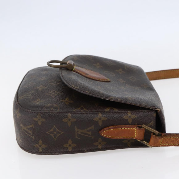 LOUIS VUITTON Monogram Saint Cloud GM Shoulder Bag M51242 LV Auth 147984