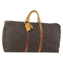 LOUIS VUITTON Monogram Keepall 60 Boston Bag M41422 LV Auth 147986-1