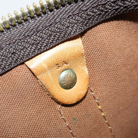 LOUIS VUITTON Monogram Keepall 60 Boston Bag M41422 LV Auth 147986