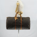 LOUIS VUITTON Monogram Keepall 60 Boston Bag M41422 LV Auth 147986-25