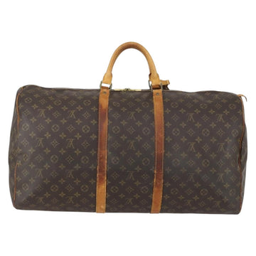 LOUIS VUITTON Monogram Keepall 60 Boston Bag M41422 LV Auth 147986 - 0