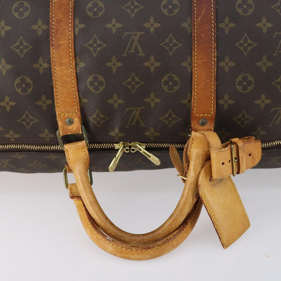 LOUIS VUITTON Monogram Keepall 60 Boston Bag M41422 LV Auth 147986