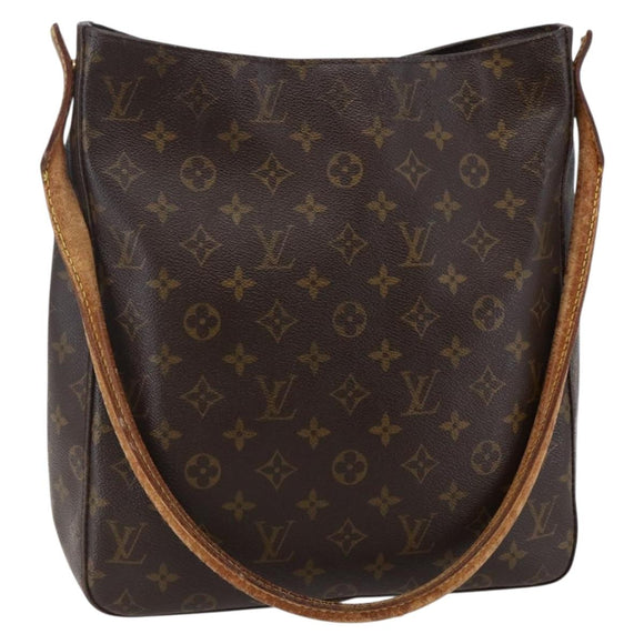 LOUIS VUITTON Monogram Looping GM Shoulder Bag M51145 LV Auth 147989