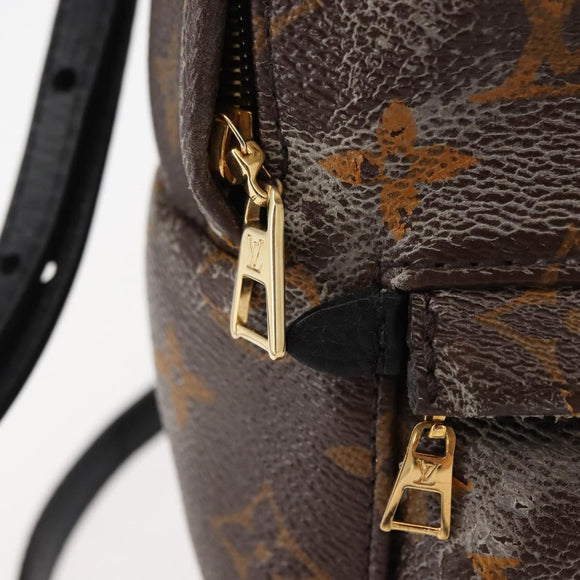 LOUIS VUITTON Monogram Palm Springs Mini Shoulder Bag M44873 LV Auth 147991