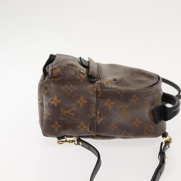 LOUIS VUITTON Monogram Palm Springs Mini Shoulder Bag M44873 LV Auth 147991