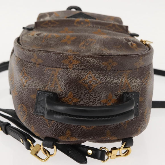 LOUIS VUITTON Monogram Palm Springs Mini Shoulder Bag M44873 LV Auth 147991