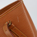 LOUIS VUITTON Epi Bucket GM Shoulder Bag SPO Beige LV Auth 147993-9