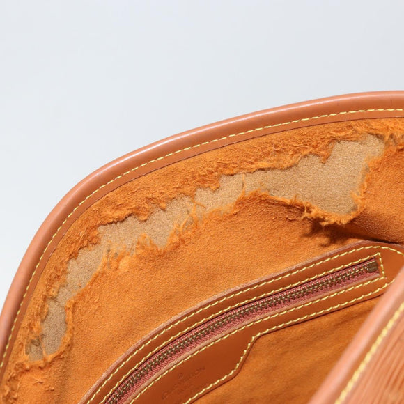 LOUIS VUITTON Epi Bucket GM Shoulder Bag SPO Beige LV Auth 147993