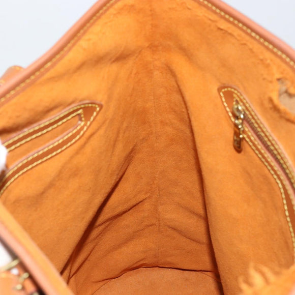 LOUIS VUITTON Epi Bucket GM Shoulder Bag SPO Beige LV Auth 147993