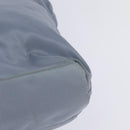 PRADA Tote Bag Nylon Light Blue Silver Auth 147999-16