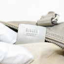 GUCCI GG Implementation Boston Bag PVC 2way Silver 203696 Auth 148000-12