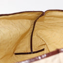 FENDI Zucca Canvas Tote Bag Beige Auth 148003-18