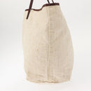 FENDI Zucca Canvas Tote Bag Beige Auth 148003-3